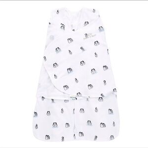HALO Sleepsack 100% Cotton Swaddle Wrap - Penguins - NB